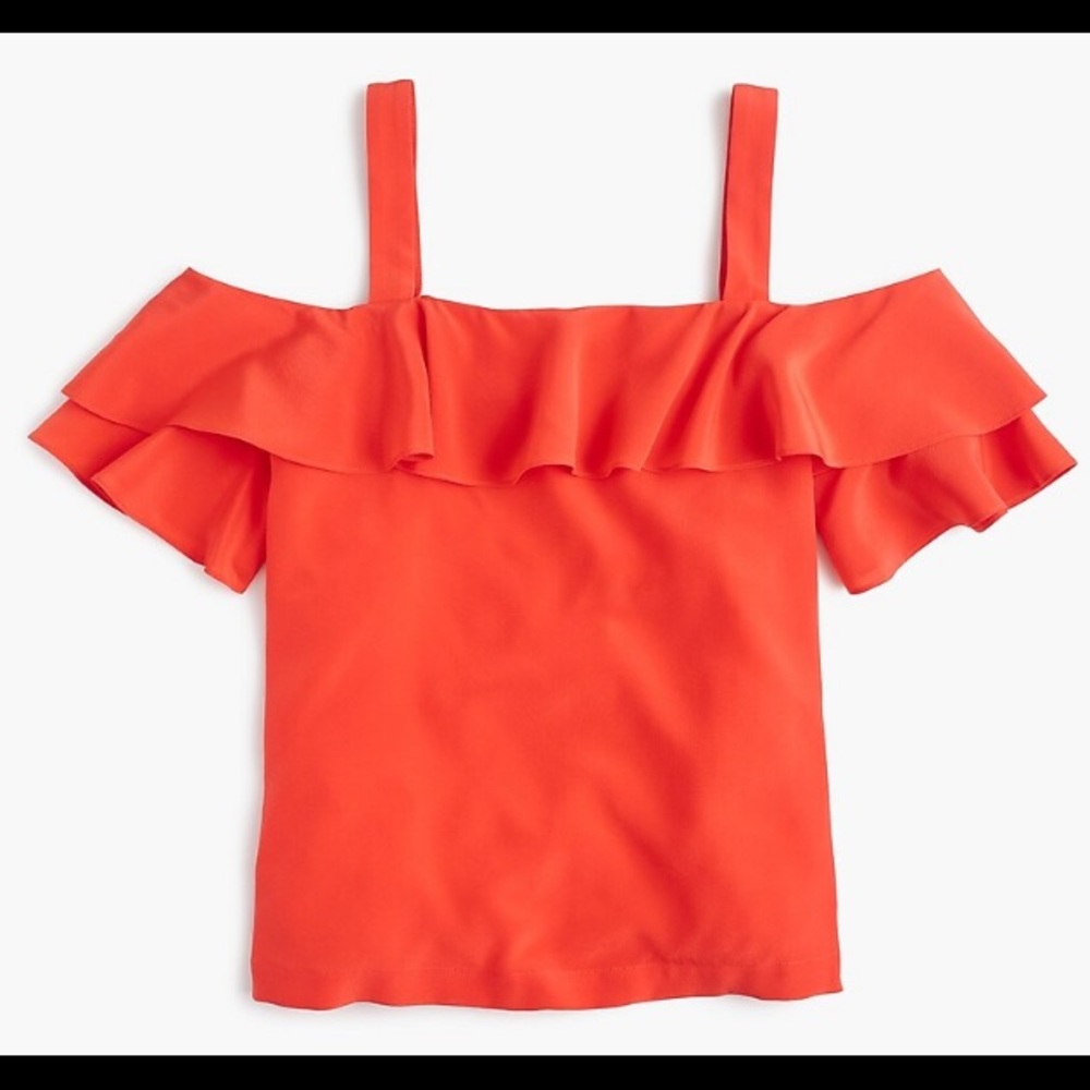 J.Crew Cold Shoulder Blouse
